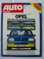 Auto Zeitung 23/1977 Opel Commodore, Monza,Kadett GT/E,Senator