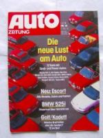 Auto Zeitung 18/1990 BMW 525i E34 Dauertest,Volvo 760 Turbo