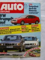 Auto Zeitung 18/1988 BMW 520i vs. 524td E34,Mazda 121 LX