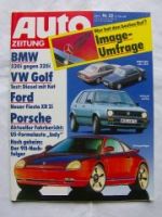 Auto Zeitung 22/1989 BMW 520i E34,325i E30,Ford Fiesta XR2i