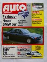 Auto Zeitung 22/1990 BMW E21,E30,Passat 1.8,Clio 16S,605 SV DT