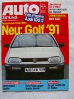 Auto Zeitung 24/1990 Lamborghini Diablo,BMW 520iA E34,Fiesta vs.