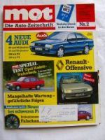 mot 2/1986 Lancia Thema DS Turbodiesel,Alpine V6 Turbo