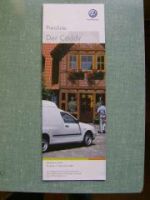 VW Preisliste Caddy 2001