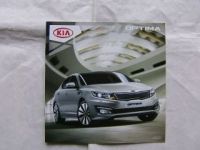 Kia Optima Prospekt Februar 2012 NEU