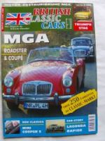 British Classic Cars 3/2006 Triumph Stag,MGA Roadster & Coupè