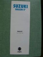 Suzuki Wagon R+ Preisliste 10/1998
