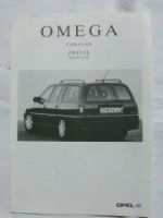 Opel Omega A Caravan September 1993