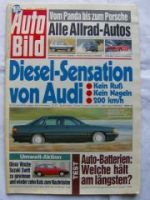 Auto Bild 49/1989 Audi 100 TDi,Panda 4x4,Vectra 4x4,911 C4