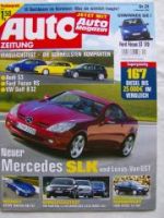 Auto Zeitung 24/2002 Focus ST170,S3,Focus RS,Golf R32,SLK