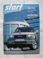 Start magazin Calibra Turbo 4x4, Rallye Kadett,Rekord Sprint,
