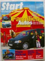 Start Magazin 2/1997 Frontera,Sintra,Omega Caravan,Irmscher Tigr