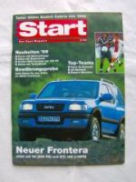 Start Magazin 3/1998 Frontera DTI 16V,Astra,Movano,Kadett A Cabr