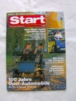 Start Magazin 4/1998 Uwe Alzen,100 Jahre Opel Automobile