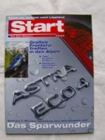 Start Magazin 4/2000 Astra Eco4, Frontera,RAK 1,Agila,DTM,Cadill