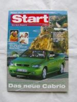 Start Magazin 1/2001 Astra Cabrio, Irmscher Vectra,Diplomat Cabr