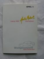 Opel Astra G Stufenheck Pressemappe April 1998 +Fotos