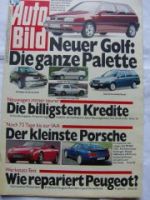 Auto Bild 27/1991 Porsche 968,Golf I Typ17,CRX,100NX,Celica STi