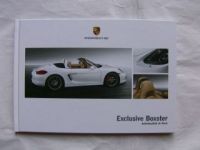 Porsche Boxster Exclusive (Typ 981) Dezember 2011 NEU