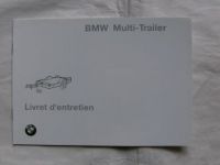 BMW Multi-Trailer Livret d`entretien Juni 1998 NEU