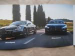 Maserati Quattroporte GranSport GranLusso Leaflet Flyer Modelljahr 2019 Katalog Deutsch