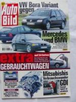 Auto Bild 17/1999 Bora Variant,E46 Touring,W203 T-Modell