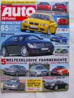 Auto Zeitung 3/2007 C320CDi BR204,Cross Golf,A5 Cabrio