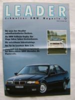 Leader Schweizer BMW Magazin Nr.5 12/1990 M3 E30,E34,E36