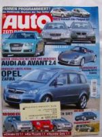 Auto Zeitung 4/2005 520i Touring E61,E240T,A6 Avant 2.4