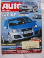 Auto Zeitung 14/2004 120i E87,Mazda 3 Sport, Golf,Mègane,Octavia