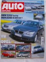 Auto Zeitung 11/2004 BMW 530d Touring E61 vs. E320CDI T W211