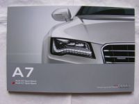Audi A7 +S7 Sportback April 2012 Typ4GA NEU