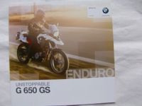 BMW G650 GS Enduro Oktober 2010 NEU