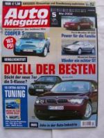 Auto Magazin 5/2002 Mini Cooper S R53,Mondeo ST220