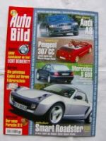 Auto Bild 36/2002 Smart Roadster,Audi A8 4.2 quattro