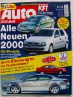 Auto Zeitung 24/1999 MCC smart cdi,Maserati 3200GT,