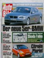 Auto Bild 20/2003 BMW E60,Skoda Fabia Dauertest,Citroen Pluriel