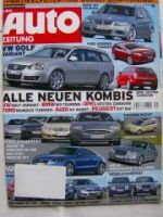 Auto Zeitung 9/2006 Jaguar XK,SL500,650i E63,911 (997),