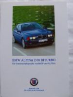 BMW Alpina D10 Biturbo E39 Februar 1999 NEU