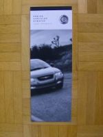 Chrysler Stratus Preisliste Oktober 1998 NEU