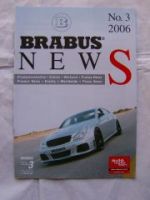 Brabus News 3/2006 Rocket,Black Star 101, W211,BR230
