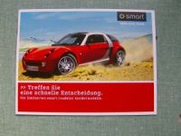 Smart roadster Sondermodelle Prospekt Rarität