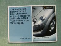 Smart Der forfour kommt 2003 Vorabprospekt