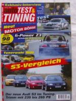 Auto Test & Tuning 10/1999 G-Power Z3 M Roadster,STW Vectra,S3,