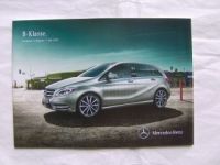 Mercedes Benz B-Klasse BR246 11.Mai 2012 NEU