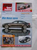 Auto Sport Fenster 11/2008 BMW 7er F01, 911 Targa (997),