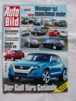 Auto Bild 7/2006 X5 E70, 91 Carrera (997) vs. Cayman,E87 vs. E90
