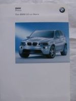 BMW X5 E53 Le Mans Pressemappe Februar 2000 Rarität