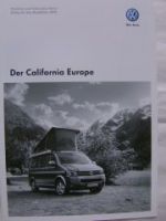 VW T5 California Europe Juni 2011 7HM
