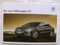 VW CC Prospekt Januar 2012 +Zubehör